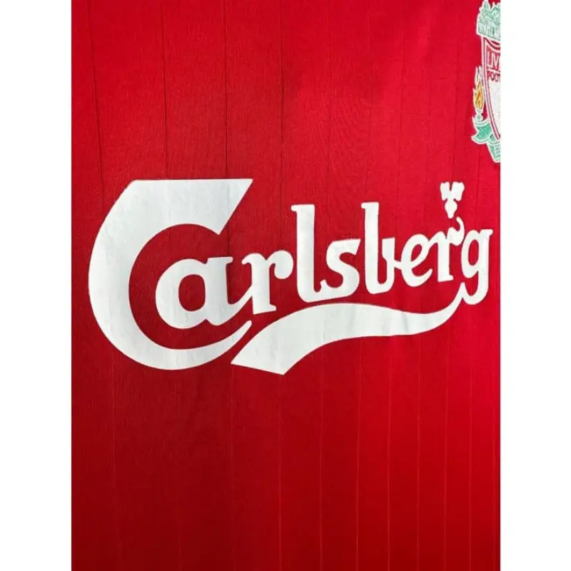 Camiseta Liverpool Retro 2006/07 Rojo Home ML